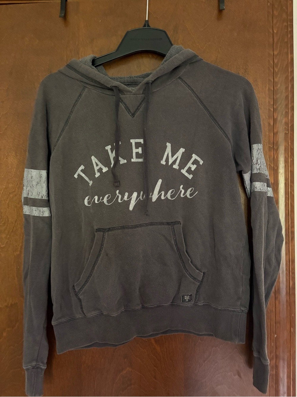 Billabong Charcoal Gray Logo Pullover Hoodie